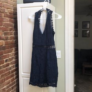 Navy Blue cocktail dress